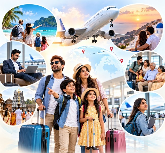 Family and Group Flight Booking Services