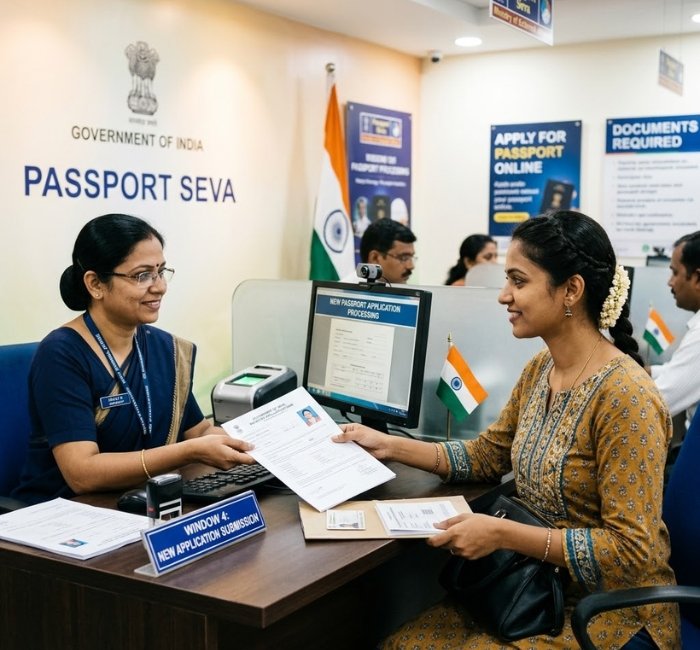 New Passport Application Assistance