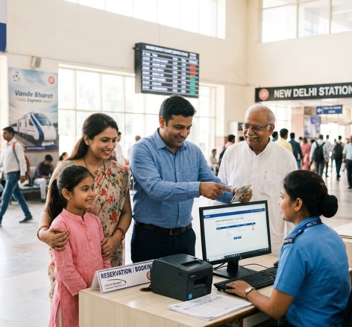 Railway Ticket Booking Services